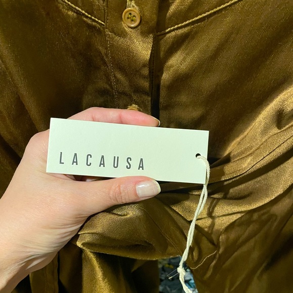 Anthro | Lacausa Devi blouse - Picture 9 of 10